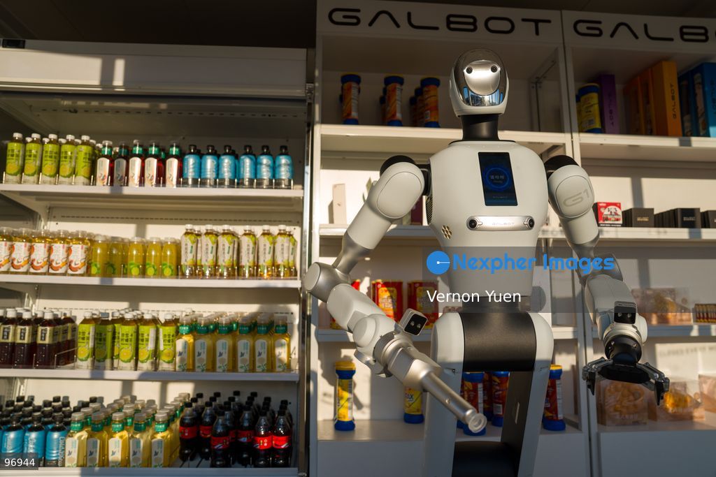 A robot operating a convenience store on September 26, 2026 in Hong Kong. (Photo by Vernon Yuen/Nexpher Images)