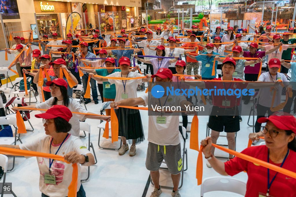 Hong Kong Thousand Person Stretching Exercises Event