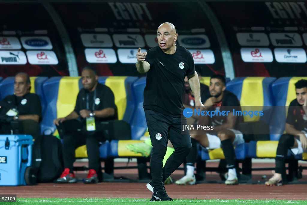 CAIRO, EGYPT, SEPTEMBER 25, 2026: Head coach Hossam Hassan of Egypt during Africa Cup of Nations qualification Group B match between Egypt and Angola at Cairo International Stadium in 25 Sep 2026.Photo by Ayman Aref / JNA Press (Photo by Ayman Aref/JNA Press via Nexpher Images)