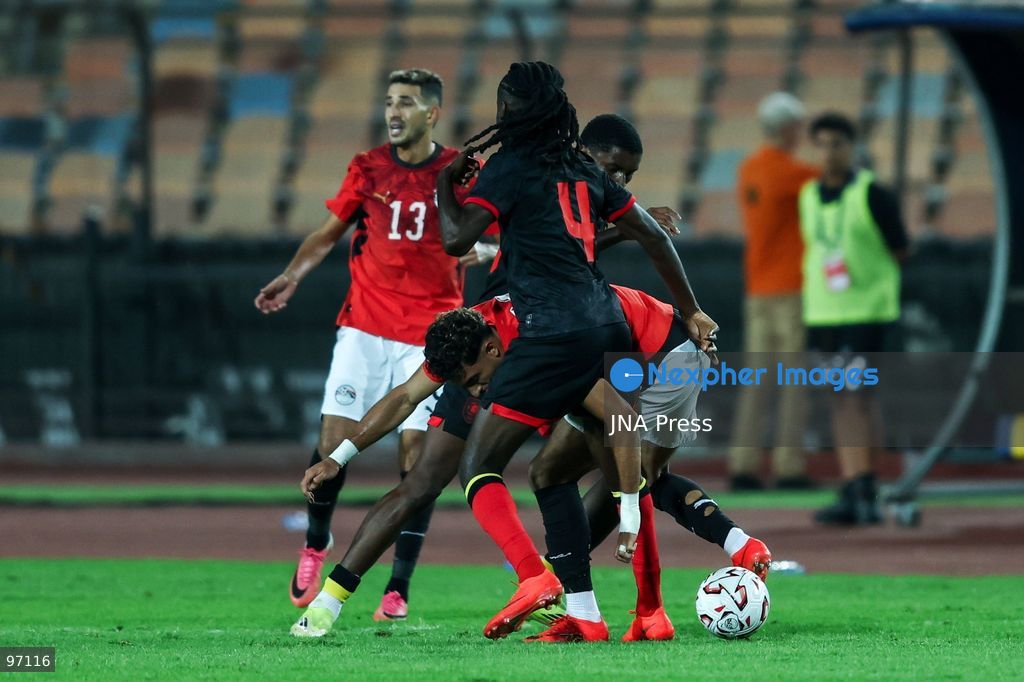 CAIRO, EGYPT, SEPTEMBER 25, 2026: Africa Cup of Nations qualification Group B match between Egypt and Angola at Cairo International Stadium in 25 Sep 2026.Photo by Ayman Aref / JNA Press (Photo by Ayman Aref/JNA Press via Nexpher Images)
