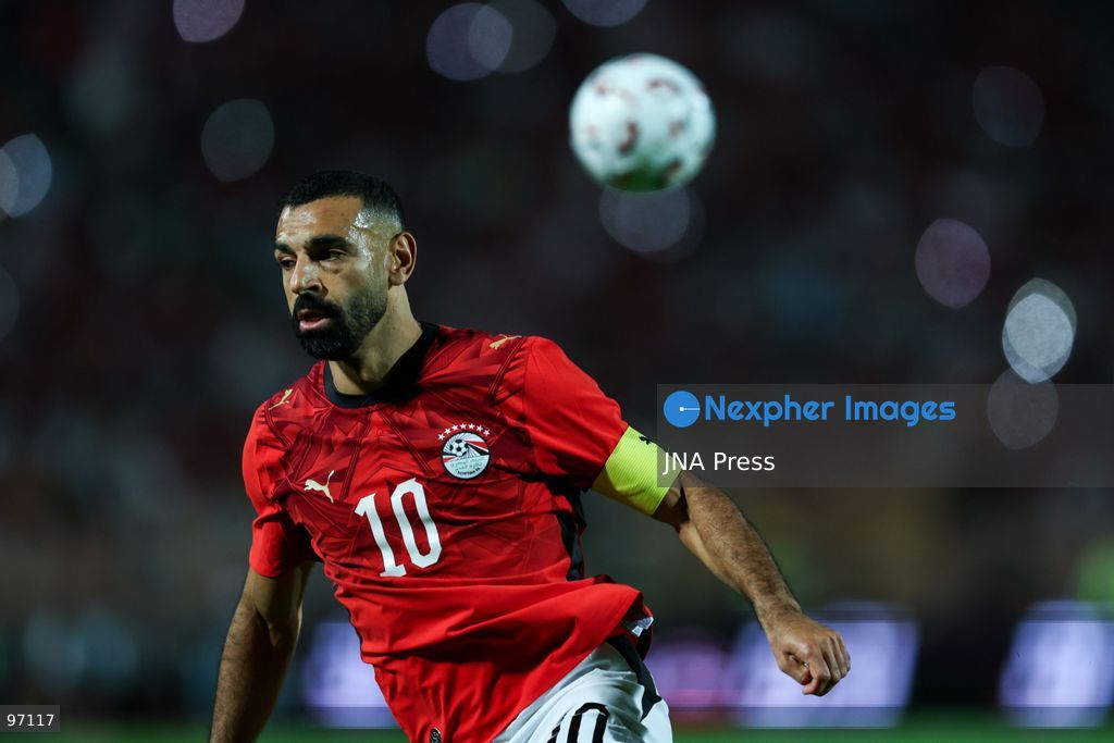 CAIRO, EGYPT, SEPTEMBER 25, 2026: 10 Mohamed Salah of Egypt during Africa Cup of Nations qualification Group B match between Egypt and Angola at Cairo International Stadium in 25 Sep 2026.Photo by Ayman Aref / JNA Press (Photo by Ayman Aref/JNA Press via Nexpher Images)