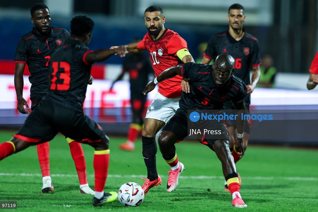 CAIRO, EGYPT, SEPTEMBER 25, 2026: 10 Mohamed Salah of Egypt during Africa Cup of Nations qualification Group B match between Egypt and Angola at Cairo International Stadium in 25 Sep 2026.Photo by Ayman Aref / JNA Press (Photo by Ayman Aref/JNA Press via Nexpher Images)
