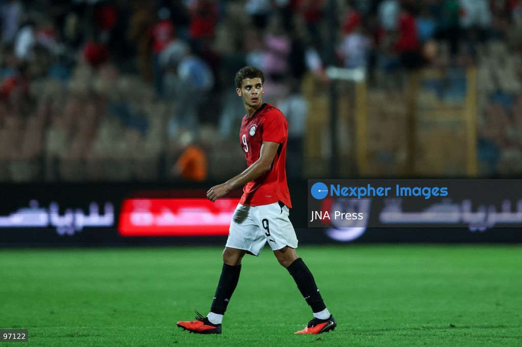 CAIRO, EGYPT, SEPTEMBER 25, 2026: 9 Hamza Abdelkarim of Egypt during Africa Cup of Nations qualification Group B match between Egypt and Angola at Cairo International Stadium in 25 Sep 2026. Photo by Ayman Aref / JNA Press (Photo by Ayman Aref/JNA Press via Nexpher Images)