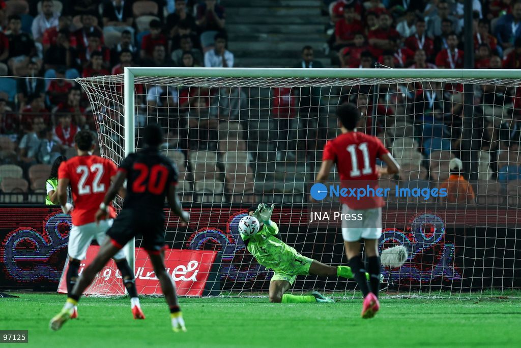 CAIRO, EGYPT, SEPTEMBER 25, 2026: 1 Mostafa Shoubir of Egypt during Africa Cup of Nations qualification Group B match between Egypt and Angola at Cairo International Stadium in 25 Sep 2026.Photo by Ayman Aref / JNA Press (Photo by Ayman Aref/JNA Press via Nexpher Images)