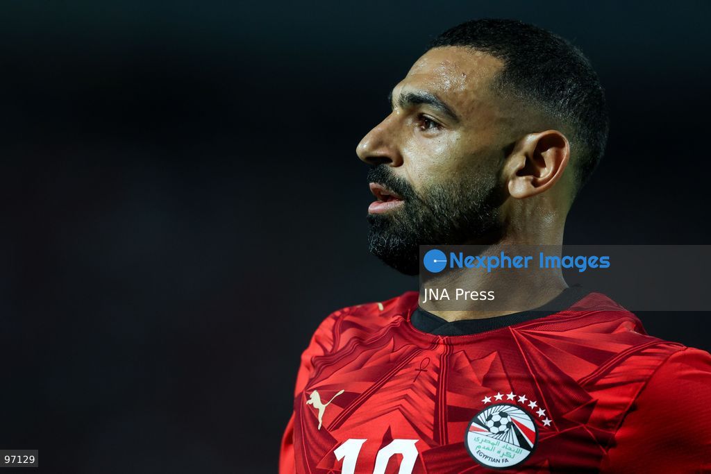 CAIRO, EGYPT, SEPTEMBER 25, 2026: 10 Mohamed Salah of Egypt during Africa Cup of Nations qualification Group B match between Egypt and Angola at Cairo International Stadium in 25 Sep 2026.Photo by Ayman Aref / JNA Press (Photo by Ayman Aref/JNA Press via Nexpher Images)