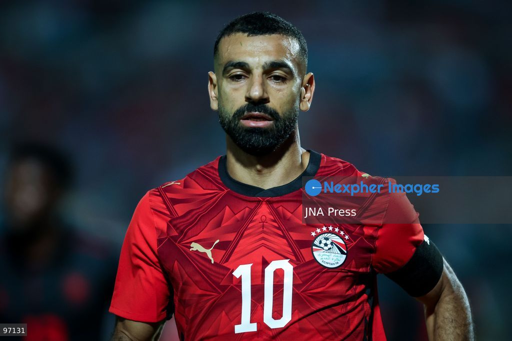 CAIRO, EGYPT, SEPTEMBER 25, 2026: 10 Mohamed Salah of Egypt during Africa Cup of Nations qualification Group B match between Egypt and Angola at Cairo International Stadium in 25 Sep 2026.Photo by Ayman Aref / JNA Press (Photo by Ayman Aref/JNA Press via Nexpher Images)