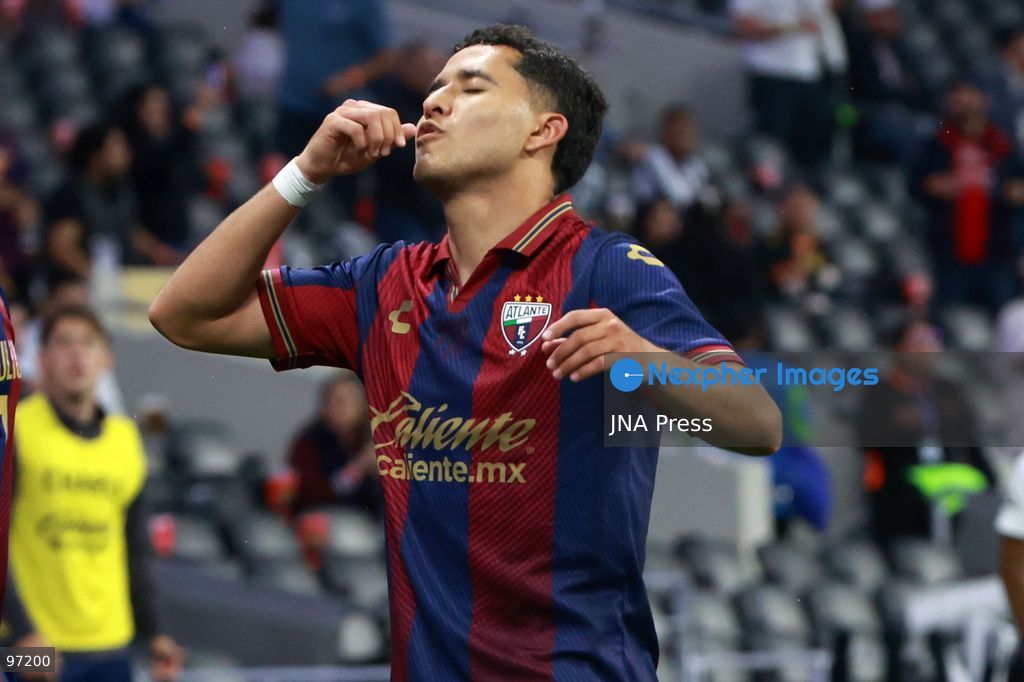 MEXICO CITY, MEXICO, SEPTEMBER 25, 2026: Players compete during the Liga MX Apertura 2026 match between Atlante and Monterrey at Estadio Banorte in Mexico City. Atlante defeated Monterrey 4-2, ending a six-match winless run in the league. Photo by José Tovar / JNA Press. (Photo by José Luis Torales Tovar/JNA Press via Nexpher Images)