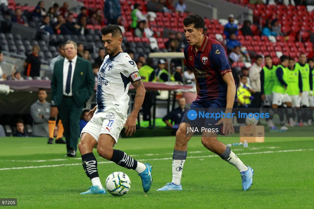 MEXICO CITY, MEXICO, SEPTEMBER 25, 2026: Players compete during the Liga MX Apertura 2026 match between Atlante and Monterrey at Estadio Banorte in Mexico City. Atlante defeated Monterrey 4-2, ending a six-match winless run in the league. Photo by José Tovar / JNA Press. (Photo by JosÃ© Luis Torales Tovar/JNA Press via Nexpher Images)
