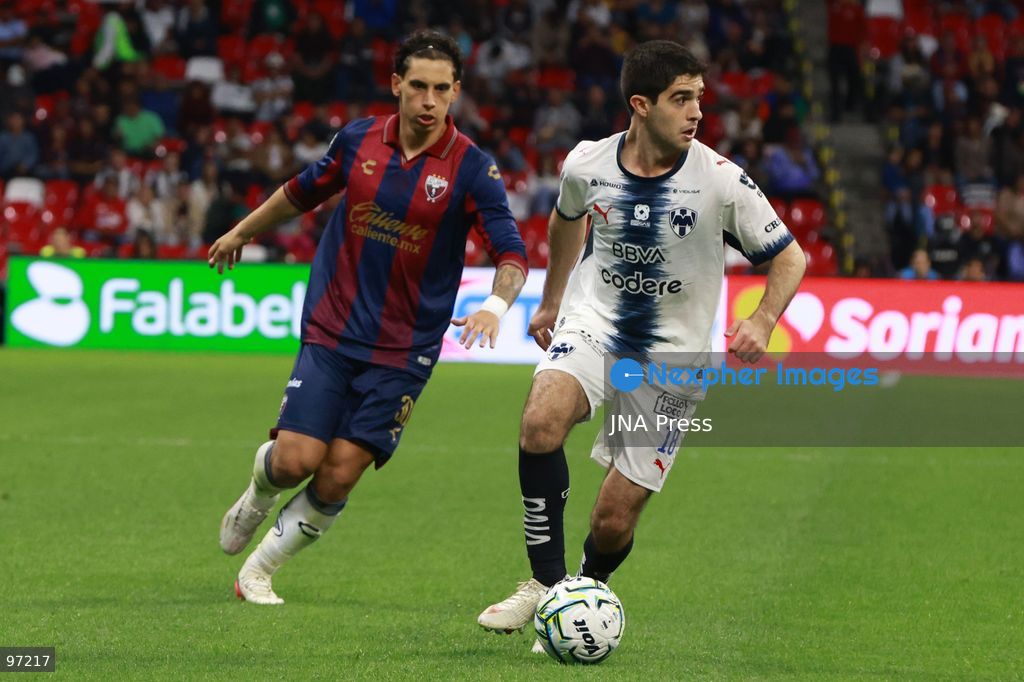 MEXICO CITY, MEXICO, SEPTEMBER 25, 2026: Players compete during the Liga MX Apertura 2026 match between Atlante and Monterrey at Estadio Banorte in Mexico City. Atlante defeated Monterrey 4-2, ending a six-match winless run in the league. Photo by José Tovar / JNA Press. (Photo by JosÃ© Luis Torales Tovar/JNA Press via Nexpher Images)