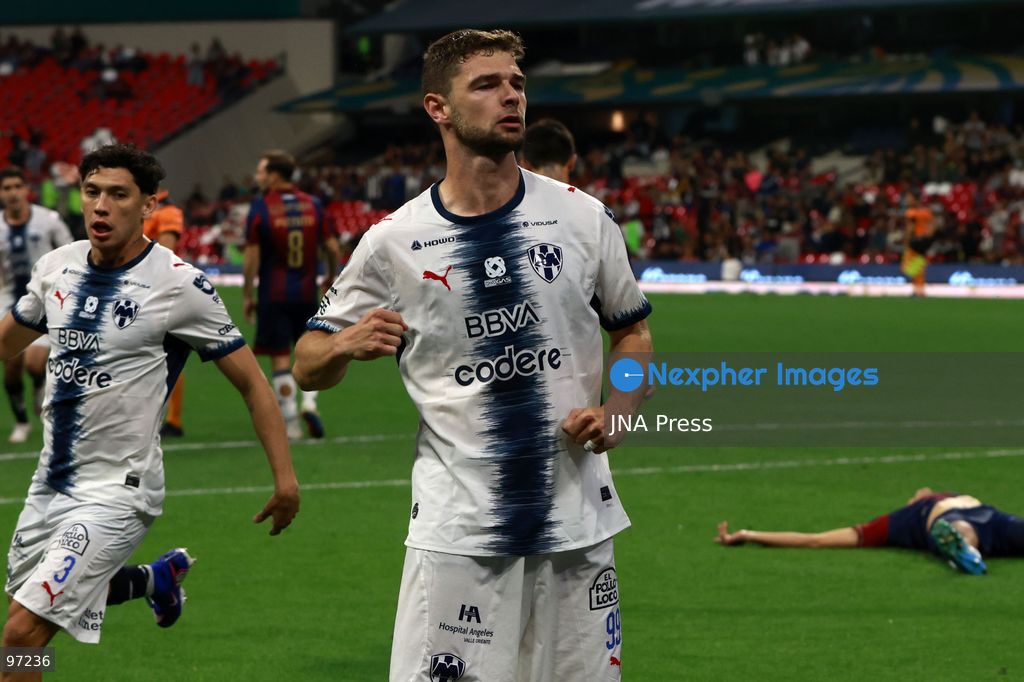 MEXICO CITY, MEXICO, SEPTEMBER 25, 2026: Players compete during the Liga MX Apertura 2026 match between Atlante and Monterrey at Estadio Banorte in Mexico City. Atlante defeated Monterrey 4-2, ending a six-match winless run in the league. Photo by José Tovar / JNA Press. (Photo by JosÃ© Luis Torales Tovar/JNA Press via Nexpher Images)