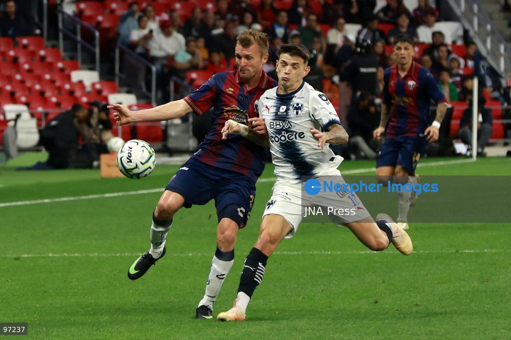 MEXICO CITY, MEXICO, SEPTEMBER 25, 2026: Players compete during the Liga MX Apertura 2026 match between Atlante and Monterrey at Estadio Banorte in Mexico City. Atlante defeated Monterrey 4-2, ending a six-match winless run in the league. Photo by José Tovar / JNA Press. (Photo by JosÃ© Luis Torales Tovar/JNA Press via Nexpher Images)
