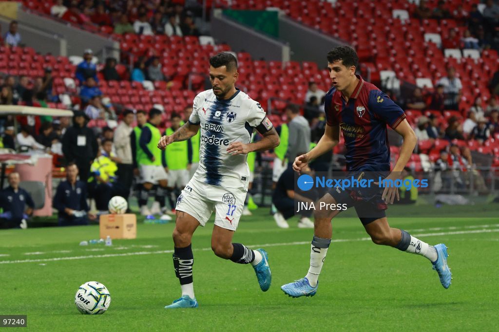 MEXICO CITY, MEXICO, SEPTEMBER 25, 2026: Players compete during the Liga MX Apertura 2026 match between Atlante and Monterrey at Estadio Banorte in Mexico City. Atlante defeated Monterrey 4-2, ending a six-match winless run in the league. Photo by José Tovar / JNA Press. (Photo by JosÃ© Luis Torales Tovar/JNA Press via Nexpher Images)