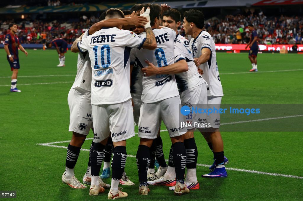 MEXICO CITY, MEXICO, SEPTEMBER 25, 2026: Players compete during the Liga MX Apertura 2026 match between Atlante and Monterrey at Estadio Banorte in Mexico City. Atlante defeated Monterrey 4-2, ending a six-match winless run in the league. Photo by José Tovar / JNA Press. (Photo by José Luis Torales Tovar/JNA Press via Nexpher Images)