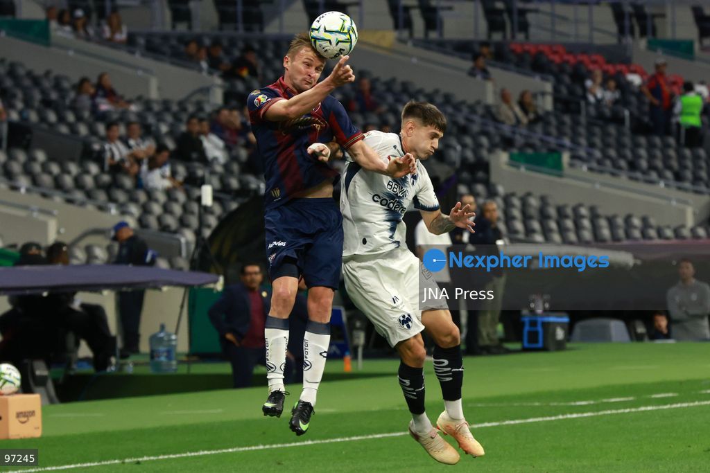 MEXICO CITY, MEXICO, SEPTEMBER 25, 2026: Players compete during the Liga MX Apertura 2026 match between Atlante and Monterrey at Estadio Banorte in Mexico City. Atlante defeated Monterrey 4-2, ending a six-match winless run in the league. Photo by José Tovar / JNA Press. (Photo by JosÃ© Luis Torales Tovar/JNA Press via Nexpher Images)