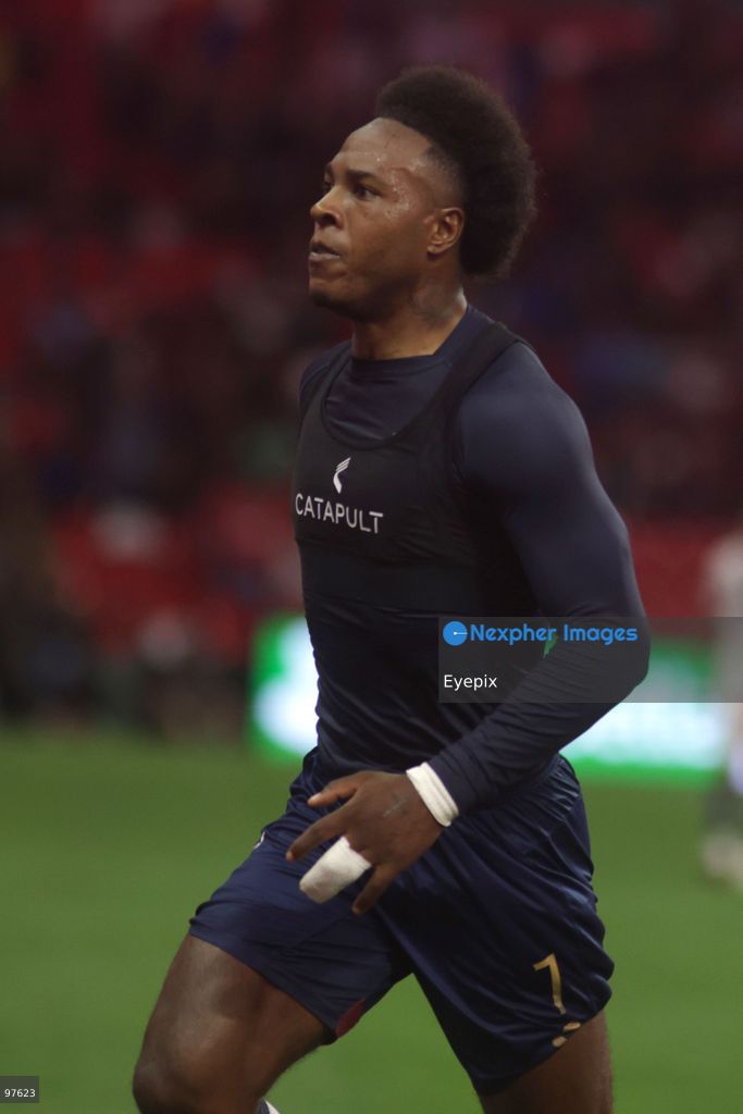 Jhojan Julio #7 of Atlante FC celebrates after scoring his team's fourth goal during the Liga MX Apertura 2026 match day 10 game between Atlante and Monterrey at Estadio Banorte. on September 25, 2026 in Mexico City, Mexico. (Photo by Ismael Rosas/ Eyepix Group) (Photo by Ismael Rosas/ Eyepix Group/Eyepix via Nexpher Images)