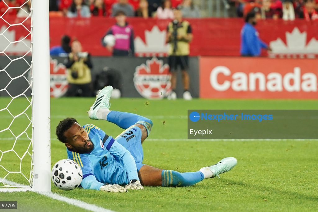 Lawrence Vigouroux #12 of Chile saves the goal during the International Friendly match between Canada and Chile at BMO Filed. on September 26, 2026 in Toronto, Ontario. (Photo by Leonardo Ramirez/ Eyepix Group) (Photo by Leonardo Ramirez/ Eyepix Group/Eyepix via Nexpher Images)