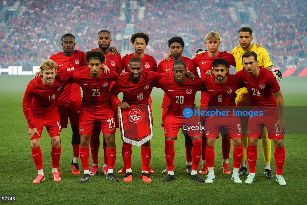 Canada National Teams starting team during the International Friendly match between Canada and Chile at BMO Filed. on September 26, 2026 in Toronto, Ontario. (Photo by Leonardo Ramirez/ Eyepix Group) (Photo by Leonardo Ramirez/ Eyepix Group/Eyepix via Nexpher Images)