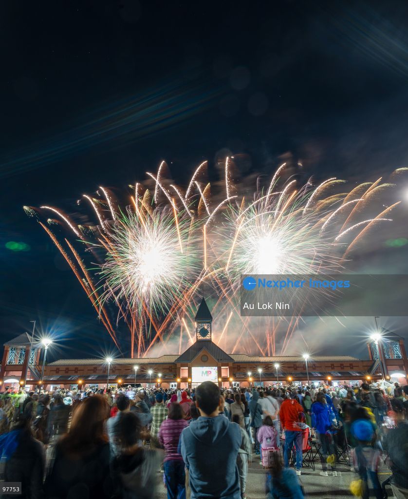 A fireworks display to mark Mid Autumn Festival on September 26, 2026 in Markham, Ontario, Canada (Photo by Au Lok Nin/Nexpher Images)