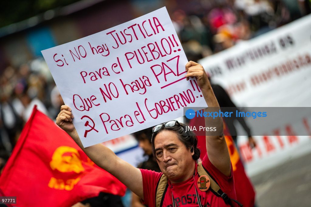 MEXICO CITY, MEXICO, SEPTEMBER 26, 2026: Families of the 43 missing Ayotzinapa students, students and human rights activists march through Mexico City to mark the 12th anniversary of the students’ disappearance and demand truth and justice. Thousands of demonstrators marched from the Ángel de la Independencia to the Zócalo, carrying photographs of the missing students and banners calling for answers over their fate. The 43 students from the Raúl Isidro Burgos Rural Teachers’ College disappeared in Iguala, Guerrero, on the night of September 26, 2014, and the case remains unresolved. Photo by Addi Setyawan / JNA Press. (Photo by addi setyawan/JNA Press via Nexpher Images)