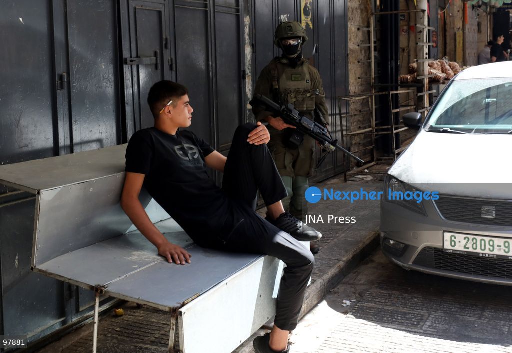 NABLUS, OCCUPIED WEST BANK, SEPTEMBER 27, 2026: Israeli soldiers patrol the Old City of Nablus in the occupied West Bank. Photo by Nedal Shtieh / JNA Press. (Photo by Nedal Shtieh/JNA Press via Nexpher Images)