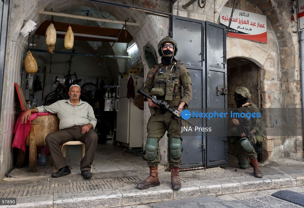 NABLUS, OCCUPIED WEST BANK, SEPTEMBER 27, 2026: Israeli soldiers patrol the Old City of Nablus in the occupied West Bank. Photo by Nedal Shtieh / JNA Press. (Photo by Nedal Shtieh/JNA Press via Nexpher Images)