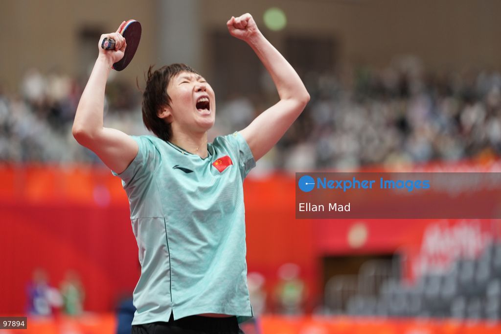Wang Manyu of China during Women's Singles Final, Table Tennis at the 2026 Asian Games on September 27, 2026 in Japan. (Photo by Ellan Mad/Nexpher Images)