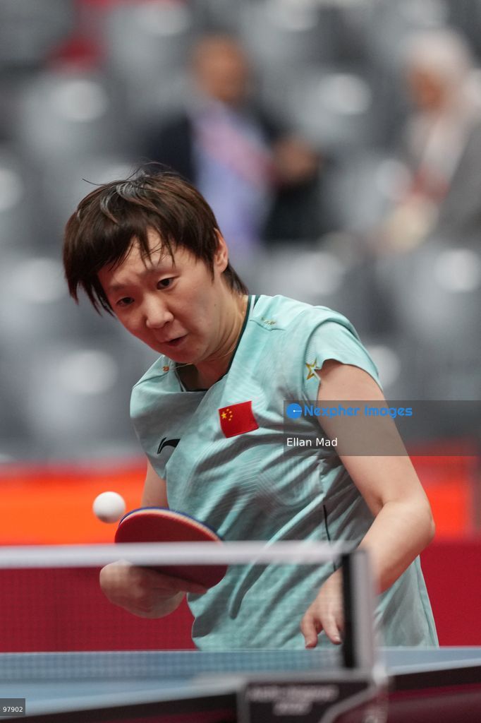 Wang Manyu of China during Women's Singles Final, Table Tennis at the 2026 Asian Games on September 27, 2026 in Japan. (Photo by Ellan Mad/Nexpher Images)