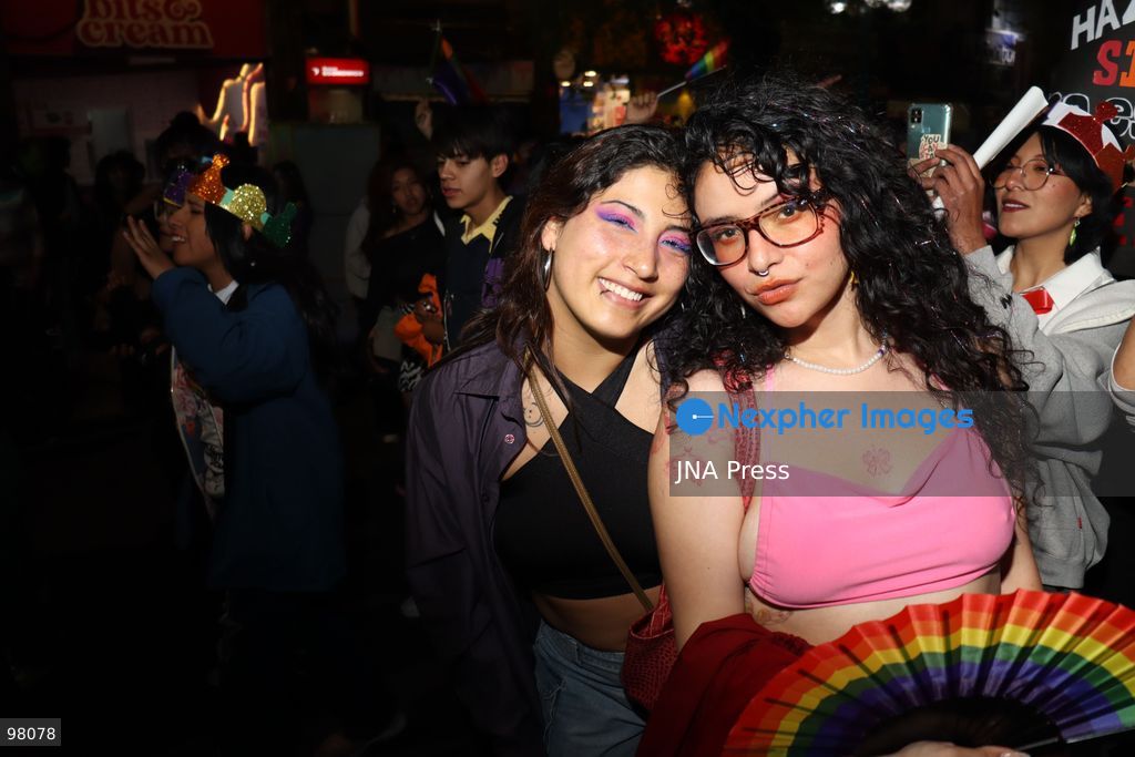 People participate in the Pride parade and March for Sexual and Gender Diversity in La Paz, Bolivia, on September 26, 2026. The event brought together members of the LGBTIQ+ community and sexual and gender diversity organizations to celebrate pride, diversity and the recognition of their rights. Photo by Brian Ronaldo Delgadillo Garzofino / JNA Press (Photo by Brian Ronaldo Delgadillo Garzofi/JNA Press via Nexpher Images)