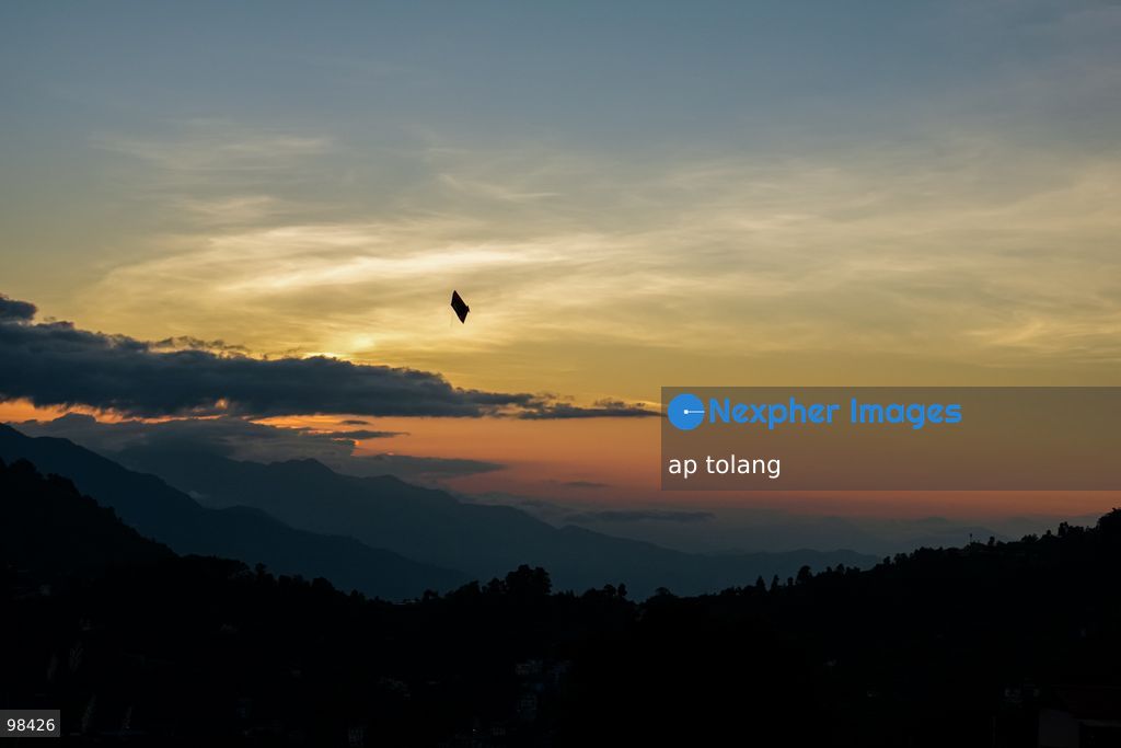 KATHMANDU, NEPAL —September 27, 2026: People fly colorful kites during sunset in a hill station on the outskirts of Kathmandu, Nepal. (Photo by ap tolang/Nexpher Images)