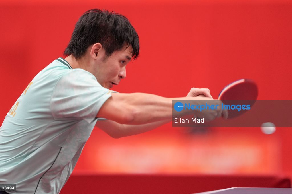 Lin Shidong of China during Men's Singles Semifinals, Table Tennis at the 2026 Asian Games on September 28, 2026 in Japan. (Photo by Ellan Mad/Nexpher Images)