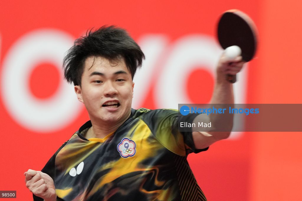 Lin Yun-ju of Chinese Taipei during Men's Singles Semifinals, Table Tennis at the 2026 Asian Games on September 28, 2026 in Japan. (Photo by Ellan Mad/Nexpher Images)