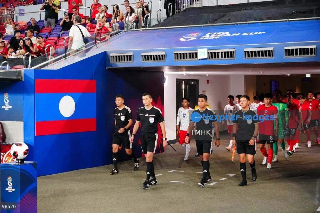 A general view shows Hong Kong, China competing against Laos during their opening fixture of the FIFA ASEAN Cup Tier 2 at Kai Tak Stadium on September 27, 2026 in Hong Kong. Hong Kong, China cruised to a dominant 4-0 victory with goals from Sun Ming-him, Everton Camargo, Dudu, and a penalty conversion by Matt Orr in front of nearly 19,000 supporters. (Photo by Zulu Lo/TMHK via Nexpher Images)