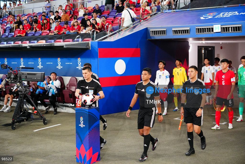 A general view shows Hong Kong, China competing against Laos during their opening fixture of the FIFA ASEAN Cup Tier 2 at Kai Tak Stadium on September 27, 2026 in Hong Kong. Hong Kong, China cruised to a dominant 4-0 victory with goals from Sun Ming-him, Everton Camargo, Dudu, and a penalty conversion by Matt Orr in front of nearly 19,000 supporters. (Photo by Zulu Lo/TMHK via Nexpher Images)
