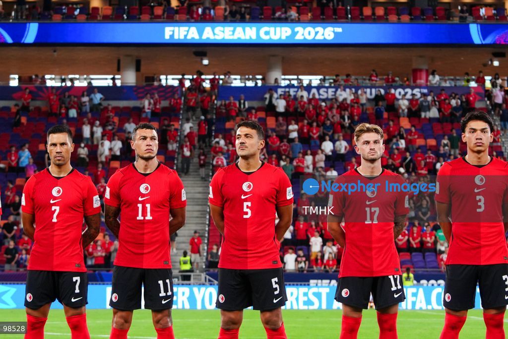 A general view shows Hong Kong, China competing against Laos during their opening fixture of the FIFA ASEAN Cup Tier 2 at Kai Tak Stadium on September 27, 2026 in Hong Kong. Hong Kong, China cruised to a dominant 4-0 victory with goals from Sun Ming-him, Everton Camargo, Dudu, and a penalty conversion by Matt Orr in front of nearly 19,000 supporters. (Photo by Zulu Lo/TMHK via Nexpher Images)