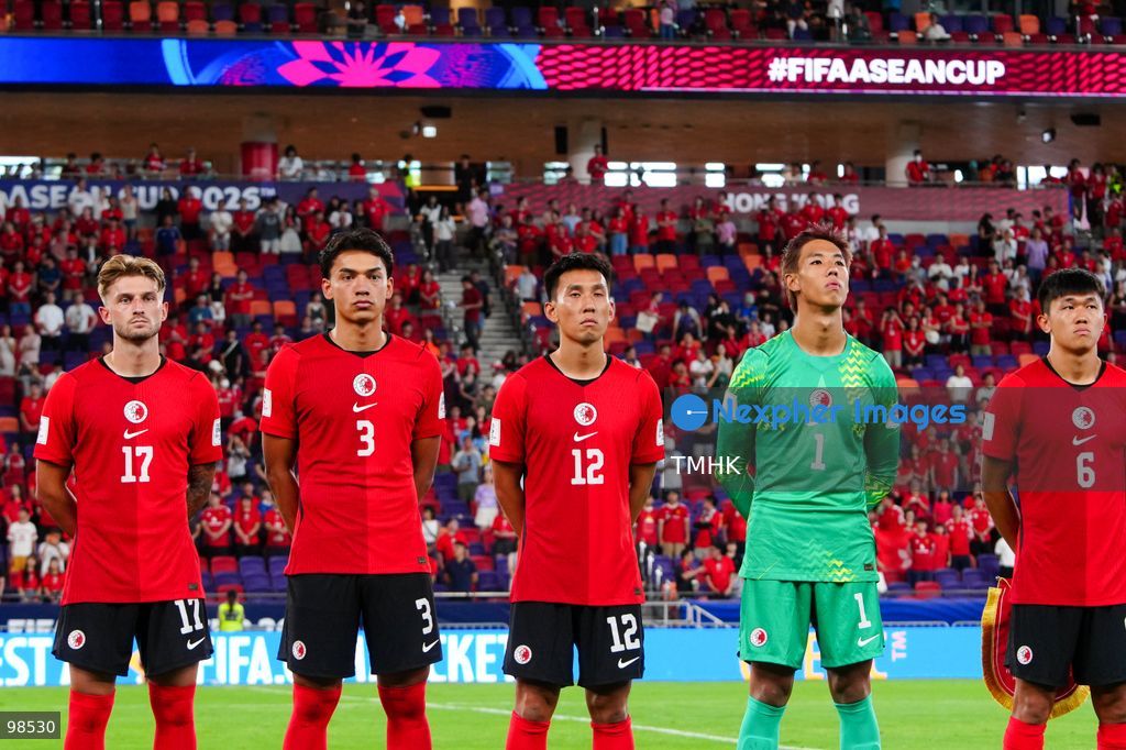A general view shows Hong Kong, China competing against Laos during their opening fixture of the FIFA ASEAN Cup Tier 2 at Kai Tak Stadium on September 27, 2026 in Hong Kong. Hong Kong, China cruised to a dominant 4-0 victory with goals from Sun Ming-him, Everton Camargo, Dudu, and a penalty conversion by Matt Orr in front of nearly 19,000 supporters. (Photo by Zulu Lo/TMHK via Nexpher Images)