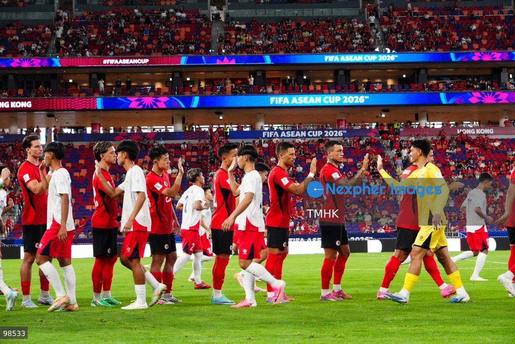 A general view shows Hong Kong, China competing against Laos during their opening fixture of the FIFA ASEAN Cup Tier 2 at Kai Tak Stadium on September 27, 2026 in Hong Kong. Hong Kong, China cruised to a dominant 4-0 victory with goals from Sun Ming-him, Everton Camargo, Dudu, and a penalty conversion by Matt Orr in front of nearly 19,000 supporters. (Photo by Zulu Lo/TMHK via Nexpher Images)