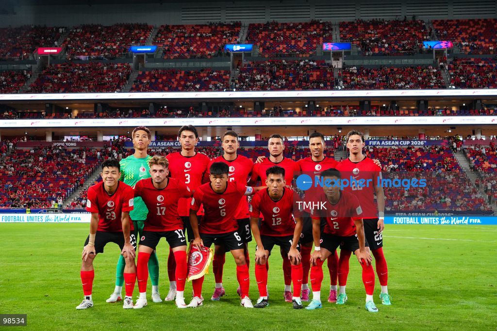 A general view shows Hong Kong, China competing against Laos during their opening fixture of the FIFA ASEAN Cup Tier 2 at Kai Tak Stadium on September 27, 2026 in Hong Kong. Hong Kong, China cruised to a dominant 4-0 victory with goals from Sun Ming-him, Everton Camargo, Dudu, and a penalty conversion by Matt Orr in front of nearly 19,000 supporters. (Photo by Zulu Lo/TMHK via Nexpher Images)