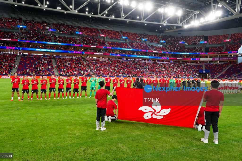 A general view shows Hong Kong, China competing against Laos during their opening fixture of the FIFA ASEAN Cup Tier 2 at Kai Tak Stadium on September 27, 2026 in Hong Kong. Hong Kong, China cruised to a dominant 4-0 victory with goals from Sun Ming-him, Everton Camargo, Dudu, and a penalty conversion by Matt Orr in front of nearly 19,000 supporters. (Photo by Zulu Lo/TMHK via Nexpher Images)