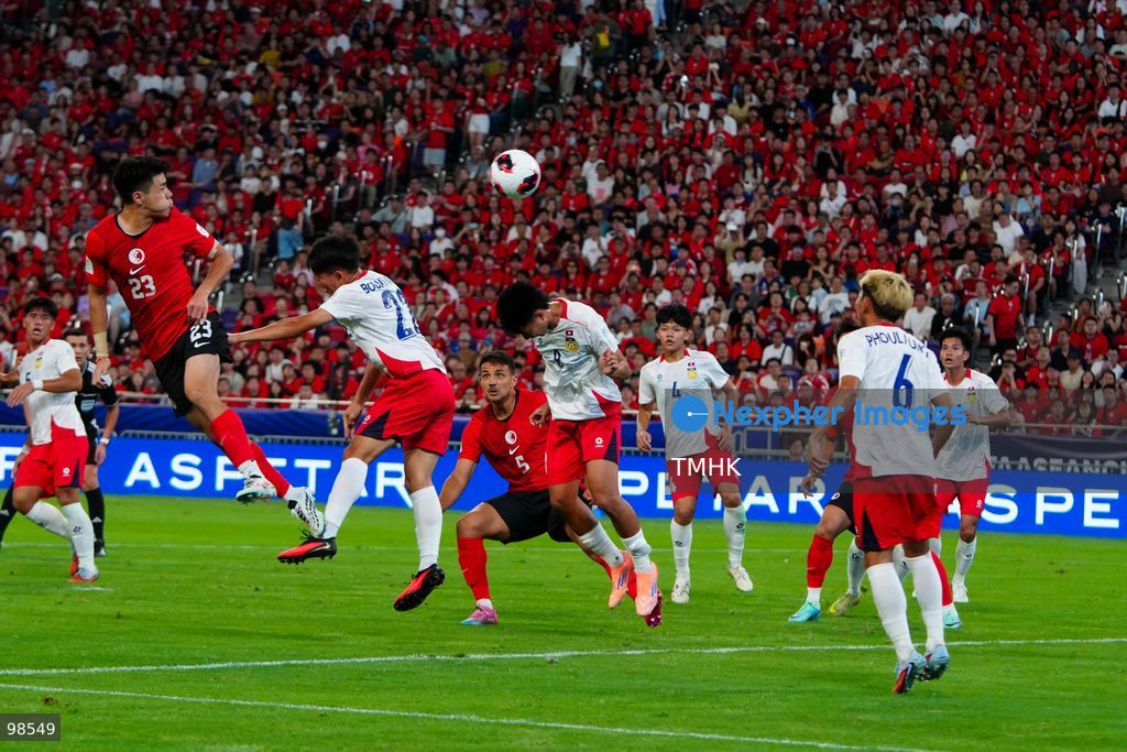 A general view shows Hong Kong, China competing against Laos during their opening fixture of the FIFA ASEAN Cup Tier 2 at Kai Tak Stadium on September 27, 2026 in Hong Kong. Hong Kong, China cruised to a dominant 4-0 victory with goals from Sun Ming-him, Everton Camargo, Dudu, and a penalty conversion by Matt Orr in front of nearly 19,000 supporters. (Photo by Zulu Lo/TMHK via Nexpher Images)