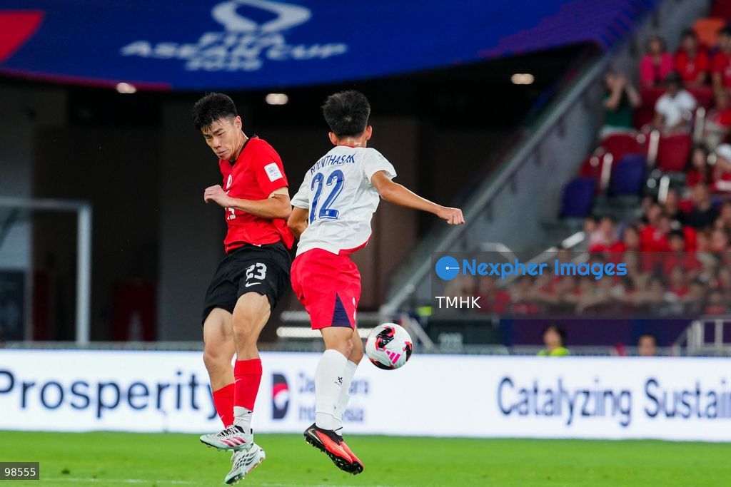 A general view shows Hong Kong, China competing against Laos during their opening fixture of the FIFA ASEAN Cup Tier 2 at Kai Tak Stadium on September 27, 2026 in Hong Kong. Hong Kong, China cruised to a dominant 4-0 victory with goals from Sun Ming-him, Everton Camargo, Dudu, and a penalty conversion by Matt Orr in front of nearly 19,000 supporters. (Photo by Zulu Lo/TMHK via Nexpher Images)