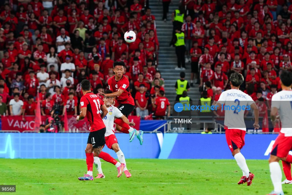 A general view shows Hong Kong, China competing against Laos during their opening fixture of the FIFA ASEAN Cup Tier 2 at Kai Tak Stadium on September 27, 2026 in Hong Kong. Hong Kong, China cruised to a dominant 4-0 victory with goals from Sun Ming-him, Everton Camargo, Dudu, and a penalty conversion by Matt Orr in front of nearly 19,000 supporters. (Photo by Zulu Lo/TMHK via Nexpher Images)