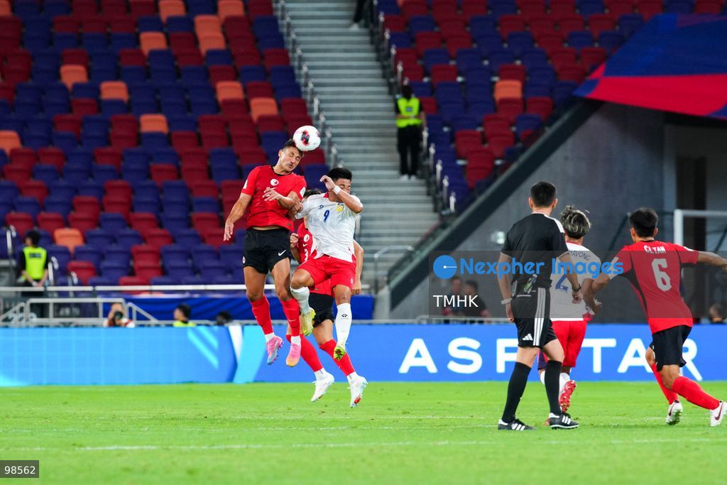 A general view shows Hong Kong, China competing against Laos during their opening fixture of the FIFA ASEAN Cup Tier 2 at Kai Tak Stadium on September 27, 2026 in Hong Kong. Hong Kong, China cruised to a dominant 4-0 victory with goals from Sun Ming-him, Everton Camargo, Dudu, and a penalty conversion by Matt Orr in front of nearly 19,000 supporters. (Photo by Zulu Lo/TMHK via Nexpher Images)