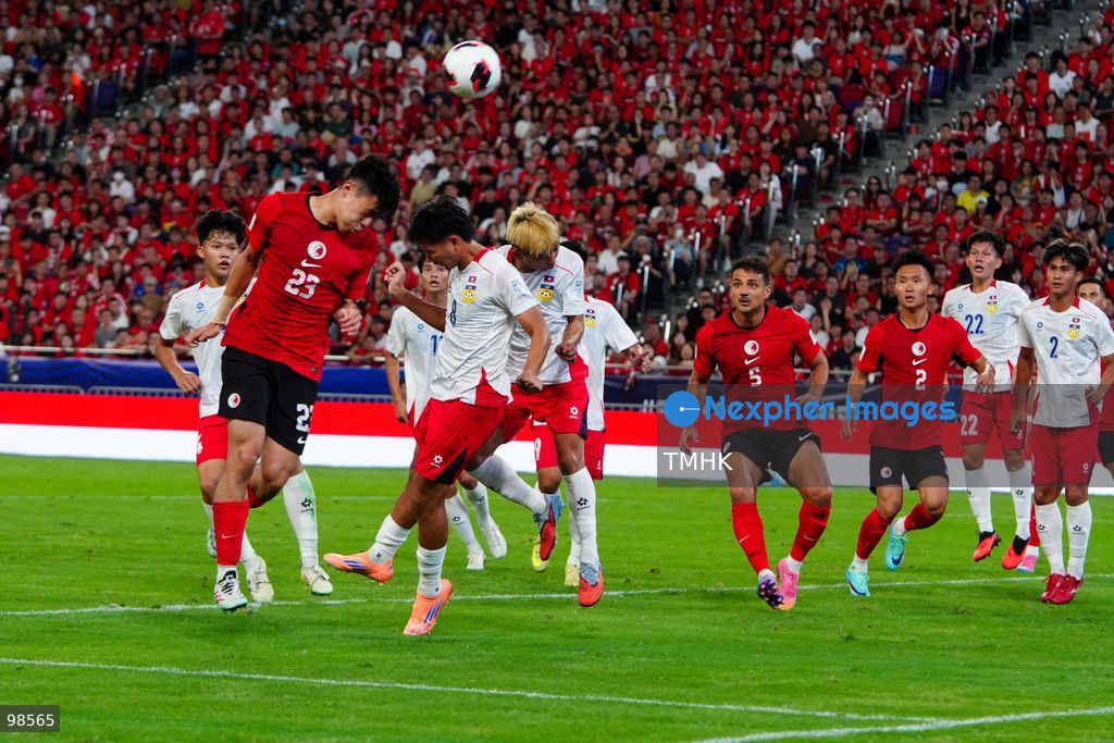 A general view shows Hong Kong, China competing against Laos during their opening fixture of the FIFA ASEAN Cup Tier 2 at Kai Tak Stadium on September 27, 2026 in Hong Kong. Hong Kong, China cruised to a dominant 4-0 victory with goals from Sun Ming-him, Everton Camargo, Dudu, and a penalty conversion by Matt Orr in front of nearly 19,000 supporters. (Photo by Zulu Lo/TMHK via Nexpher Images)