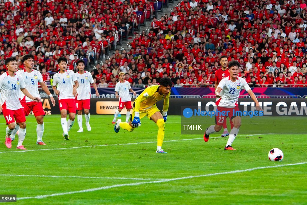 A general view shows Hong Kong, China competing against Laos during their opening fixture of the FIFA ASEAN Cup Tier 2 at Kai Tak Stadium on September 27, 2026 in Hong Kong. Hong Kong, China cruised to a dominant 4-0 victory with goals from Sun Ming-him, Everton Camargo, Dudu, and a penalty conversion by Matt Orr in front of nearly 19,000 supporters. (Photo by Zulu Lo/TMHK via Nexpher Images)