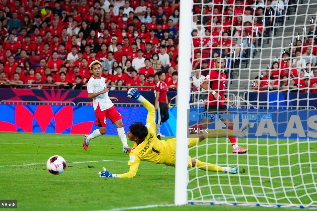 A general view shows Hong Kong, China competing against Laos during their opening fixture of the FIFA ASEAN Cup Tier 2 at Kai Tak Stadium on September 27, 2026 in Hong Kong. Hong Kong, China cruised to a dominant 4-0 victory with goals from Sun Ming-him, Everton Camargo, Dudu, and a penalty conversion by Matt Orr in front of nearly 19,000 supporters. (Photo by Zulu Lo/TMHK via Nexpher Images)