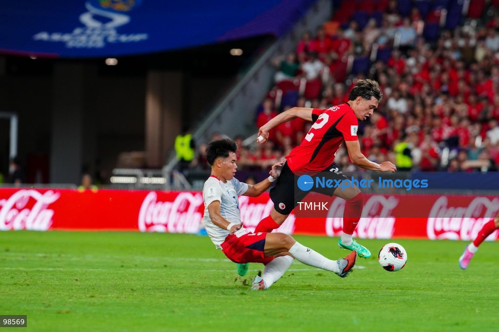 A general view shows Hong Kong, China competing against Laos during their opening fixture of the FIFA ASEAN Cup Tier 2 at Kai Tak Stadium on September 27, 2026 in Hong Kong. Hong Kong, China cruised to a dominant 4-0 victory with goals from Sun Ming-him, Everton Camargo, Dudu, and a penalty conversion by Matt Orr in front of nearly 19,000 supporters. (Photo by Zulu Lo/TMHK via Nexpher Images)