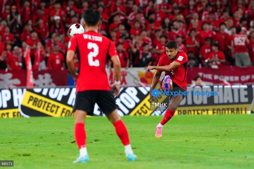 A general view shows Hong Kong, China competing against Laos during their opening fixture of the FIFA ASEAN Cup Tier 2 at Kai Tak Stadium on September 27, 2026 in Hong Kong. Hong Kong, China cruised to a dominant 4-0 victory with goals from Sun Ming-him, Everton Camargo, Dudu, and a penalty conversion by Matt Orr in front of nearly 19,000 supporters. (Photo by Zulu Lo/TMHK via Nexpher Images)