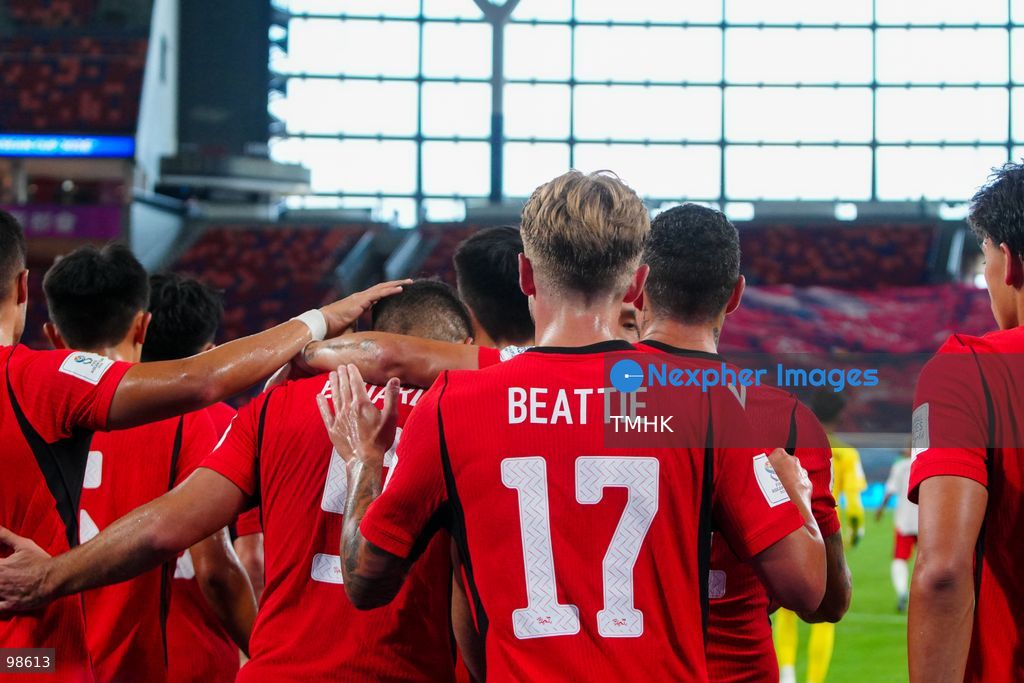 A general view shows Hong Kong, China competing against Laos during their opening fixture of the FIFA ASEAN Cup Tier 2 at Kai Tak Stadium on September 27, 2026 in Hong Kong. Hong Kong, China cruised to a dominant 4-0 victory with goals from Sun Ming-him, Everton Camargo, Dudu, and a penalty conversion by Matt Orr in front of nearly 19,000 supporters. (Photo by Zulu Lo/TMHK via Nexpher Images)