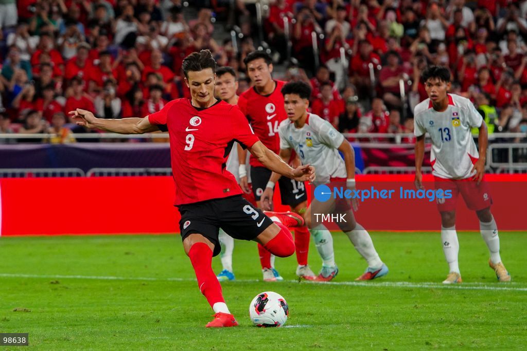 A general view shows Hong Kong, China competing against Laos during their opening fixture of the FIFA ASEAN Cup Tier 2 at Kai Tak Stadium on September 27, 2026 in Hong Kong. Hong Kong, China cruised to a dominant 4-0 victory with goals from Sun Ming-him, Everton Camargo, Dudu, and a penalty conversion by Matt Orr in front of nearly 19,000 supporters. (Photo by Zulu Lo/TMHK via Nexpher Images)