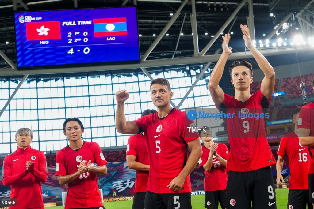 A general view shows Hong Kong, China competing against Laos during their opening fixture of the FIFA ASEAN Cup Tier 2 at Kai Tak Stadium on September 27, 2026 in Hong Kong. Hong Kong, China cruised to a dominant 4-0 victory with goals from Sun Ming-him, Everton Camargo, Dudu, and a penalty conversion by Matt Orr in front of nearly 19,000 supporters. (Photo by Zulu Lo/TMHK via Nexpher Images)